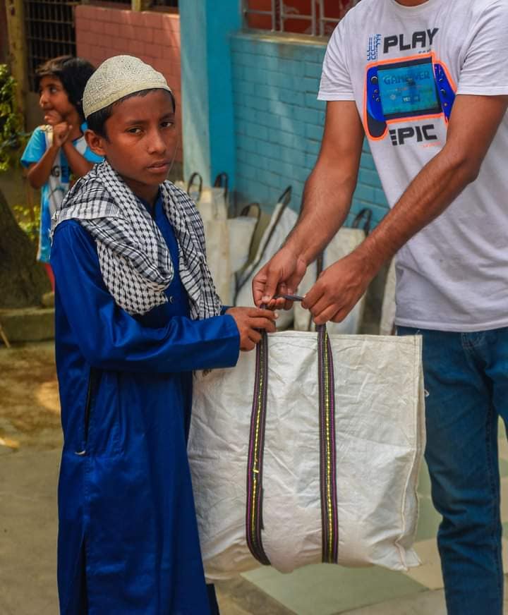 Eid Joy for Madrasa Students and Teachers in Sirajganj